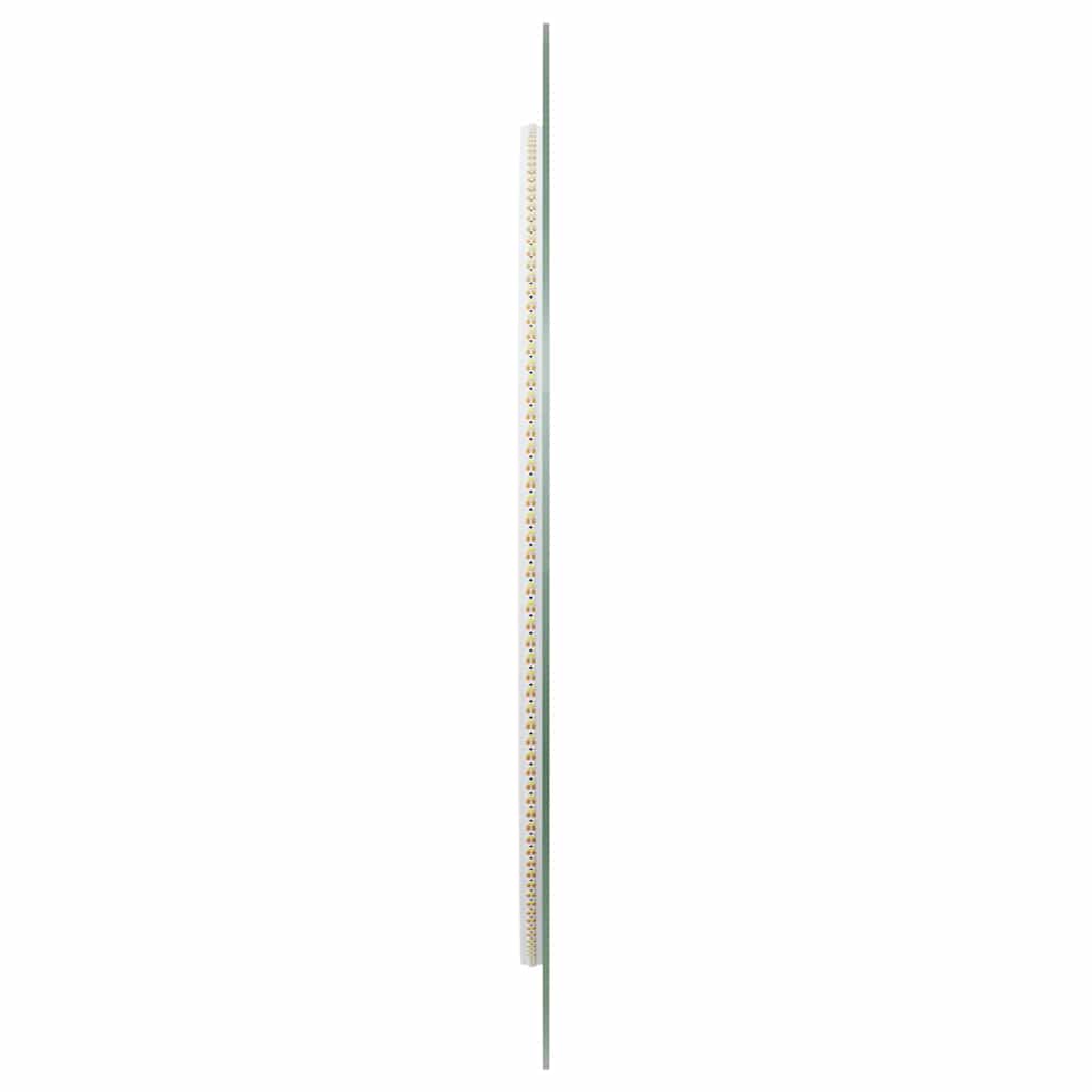 vidaXL LED Bathroom Mirror 60 cm Round 5