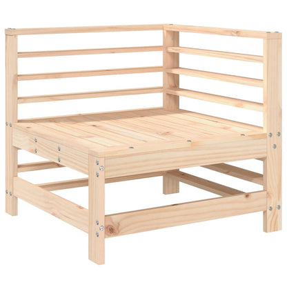 vidaXL Garden Corner Sofa Solid Wood Pine 2