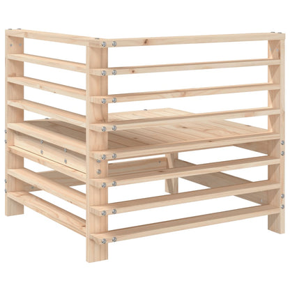 vidaXL Garden Corner Sofa Solid Wood Pine 5