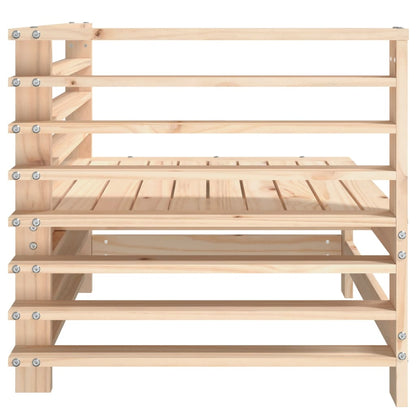 vidaXL Garden Corner Sofa Solid Wood Pine 4