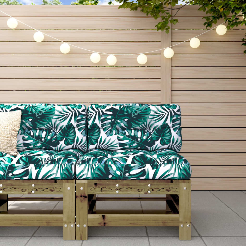 vidaXL Garden Middle Sofa Impregnated Wood Pine 1
