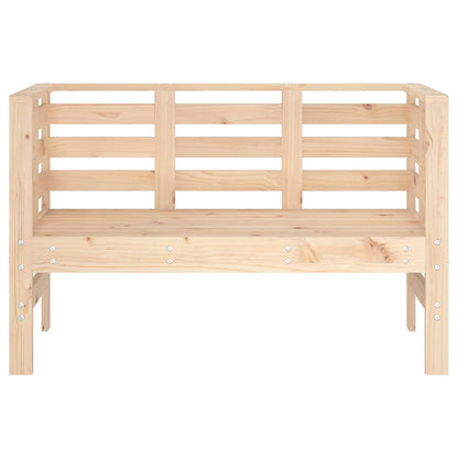 vidaXL Garden Bench 111.5x53x71 cm Solid Wood Pine 4