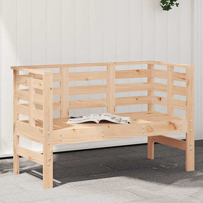 vidaXL Garden Bench 111.5x53x71 cm Solid Wood Pine 1