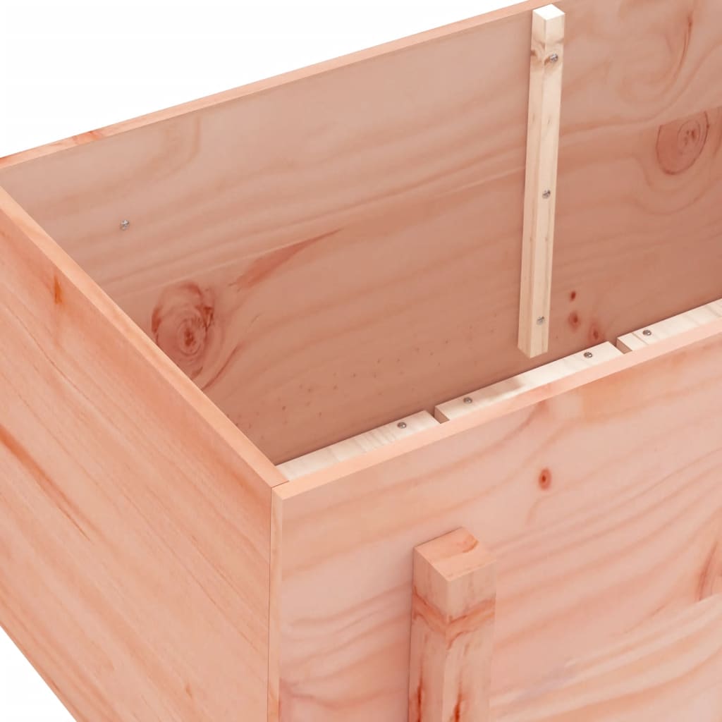 Garden Raised Bed Solid Wood Pine Depth 50 cm Natural douglas 101 cm