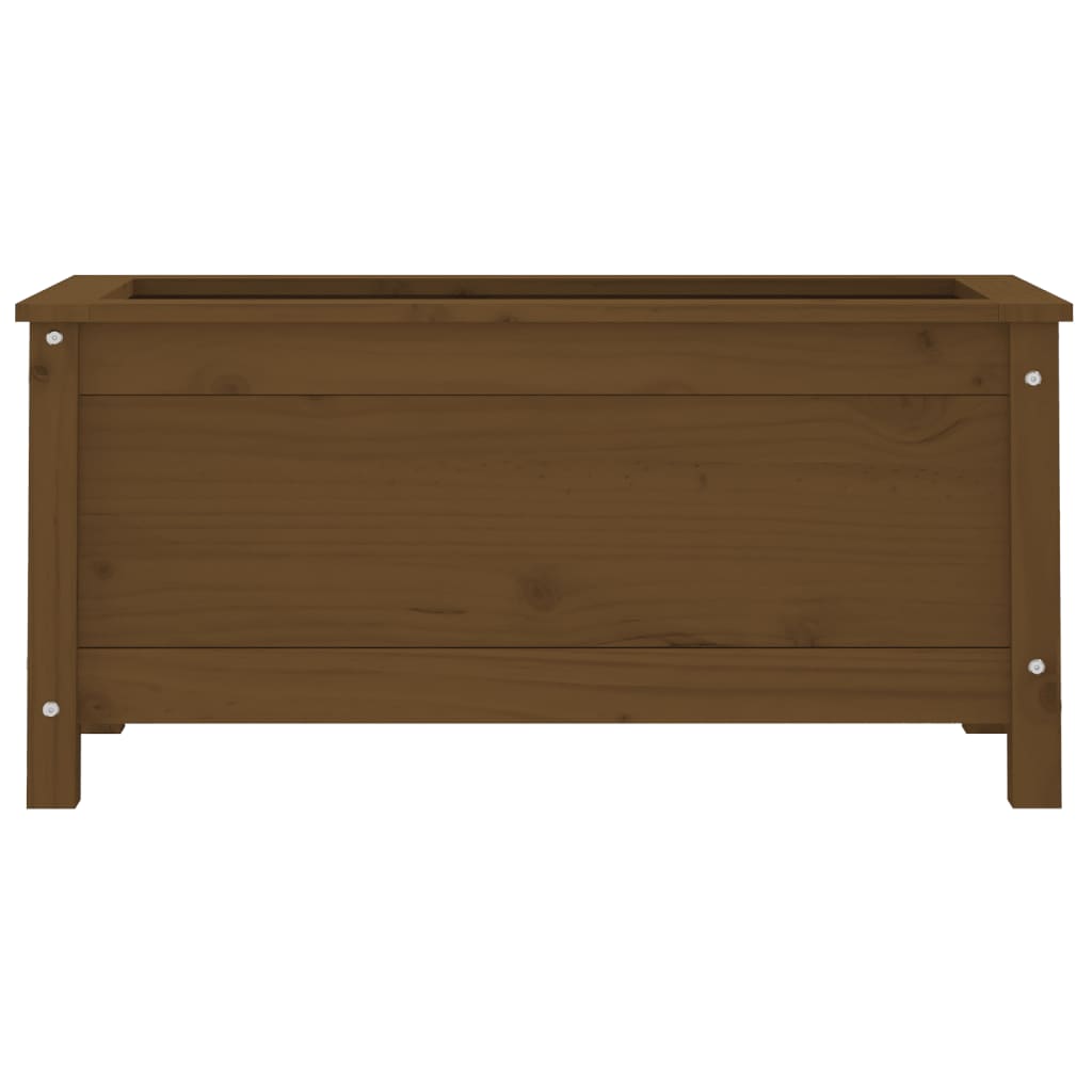 vidaXL Garden Planter Honey Brown 82.5x40x39 cm Solid Wood Pine 5