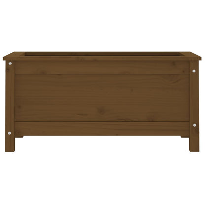 vidaXL Garden Planter Honey Brown 82.5x40x39 cm Solid Wood Pine 5