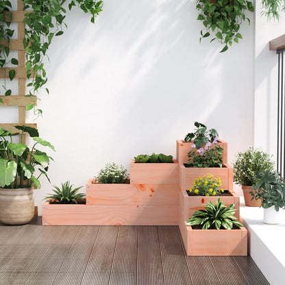 vidaXL Garden Planter 4-Tier 80.5x79x36 cm Solid Wood Douglas 3