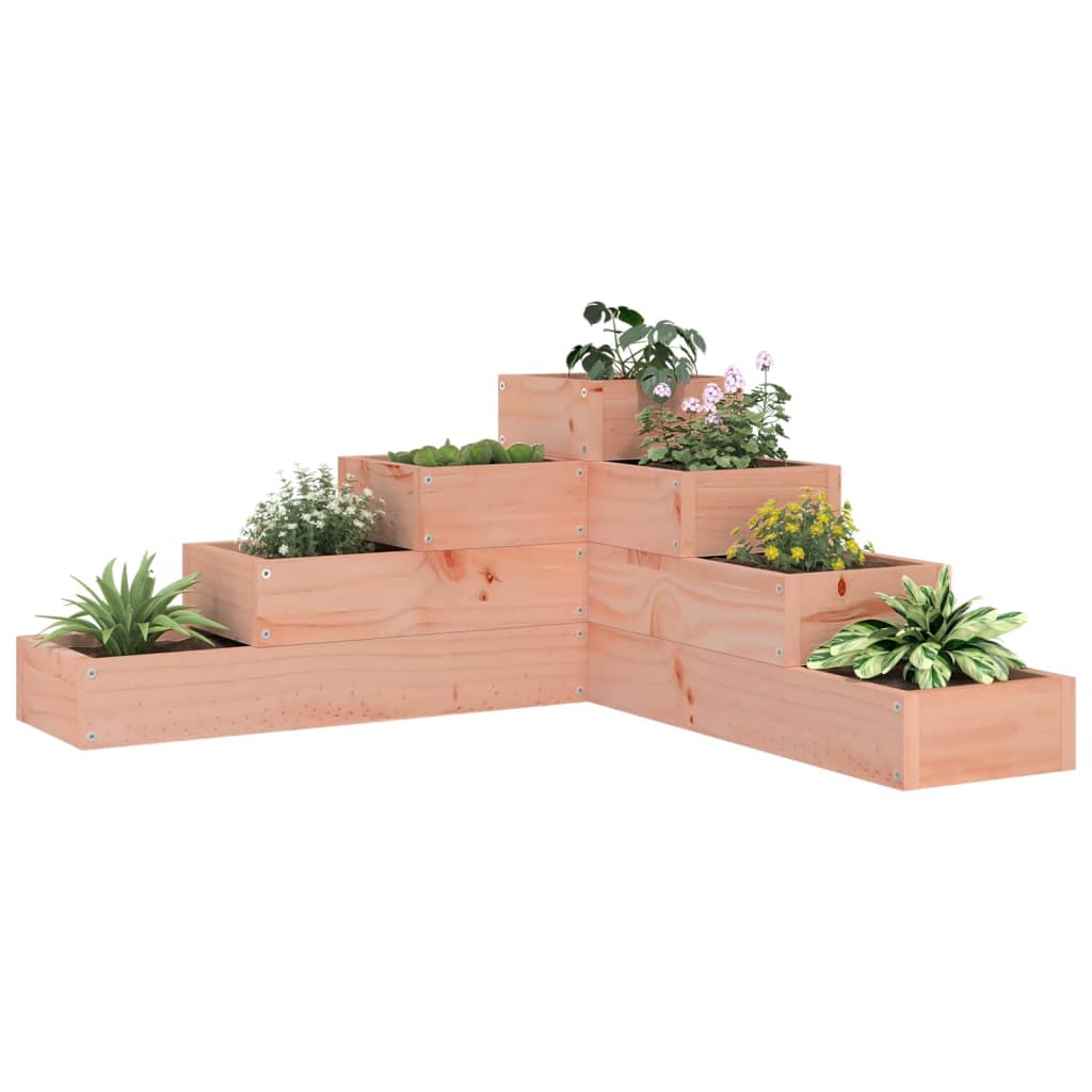 vidaXL Garden Planter 4-Tier 80.5x79x36 cm Solid Wood Douglas 1