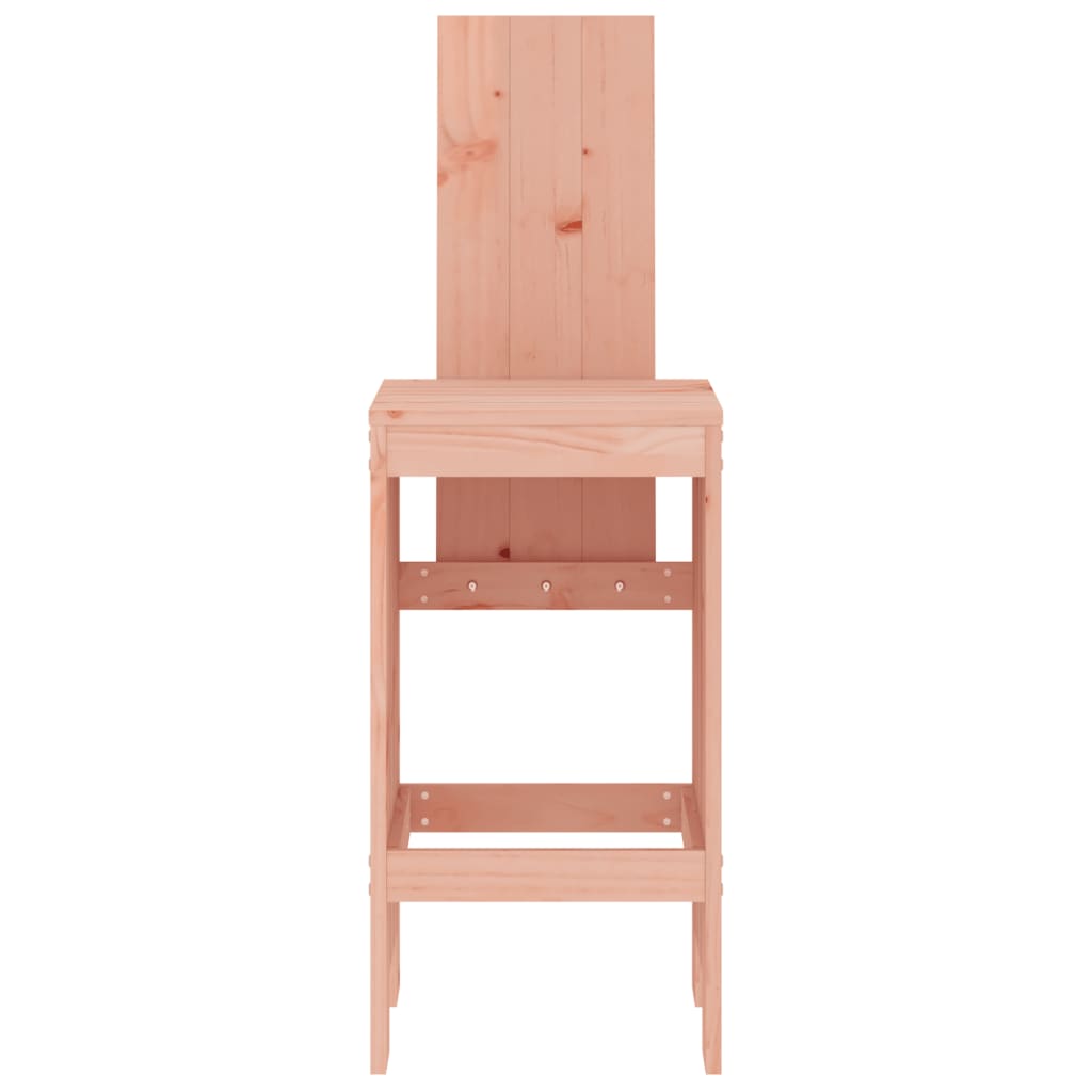 vidaXL Bar Stools 2 pcs 40x42x120 cm Solid Wood Douglas 4