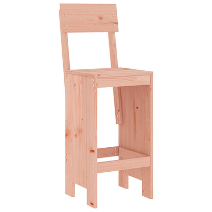 vidaXL Bar Stools 2 pcs 40x48.5x115.5 cm Solid Wood Douglas 3