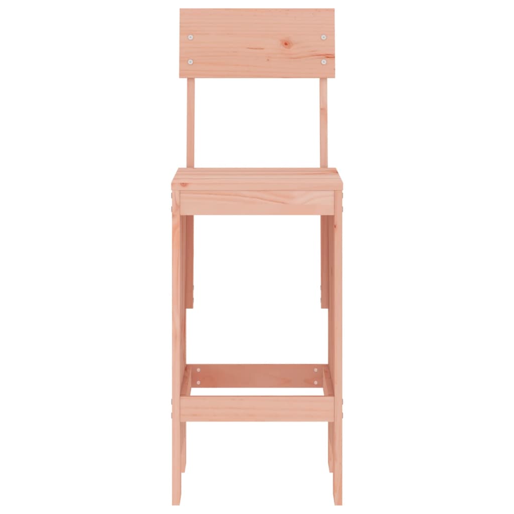 vidaXL Bar Stools 2 pcs 40x48.5x115.5 cm Solid Wood Douglas 4