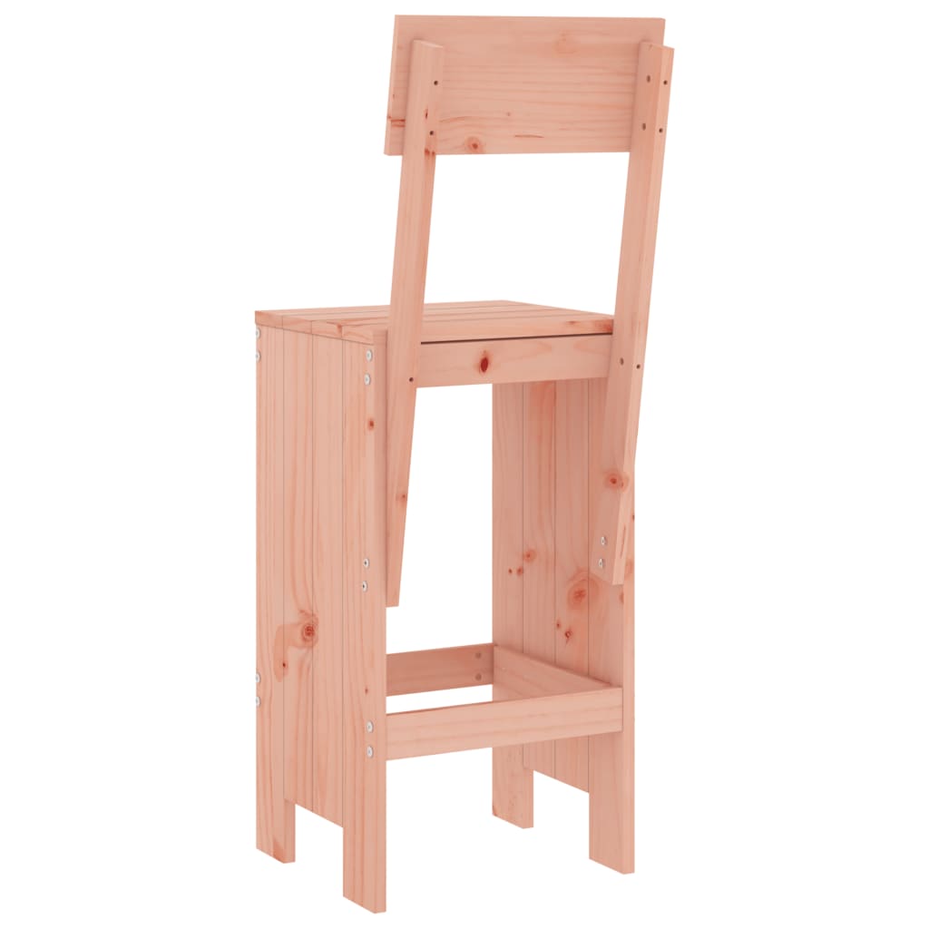 vidaXL Bar Stools 2 pcs 40x48.5x115.5 cm Solid Wood Douglas 6