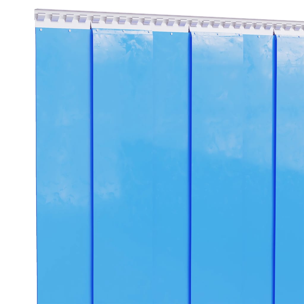 vidaXL Door Curtain Blue 200 mmx1.6 mm 25 m PVC 3