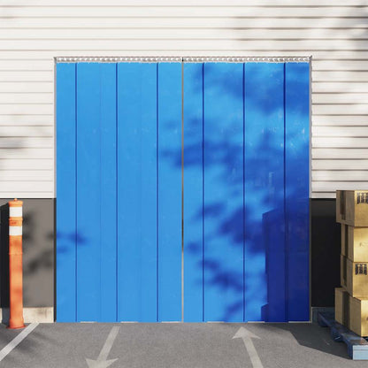 vidaXL Door Curtain Blue 200 mmx1.6 mm 25 m PVC 1