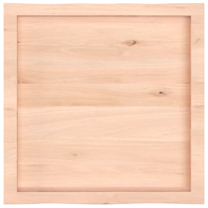 vidaXL Table Top 60x60x(2-6) cm Untreated Solid Wood Live Edge 5