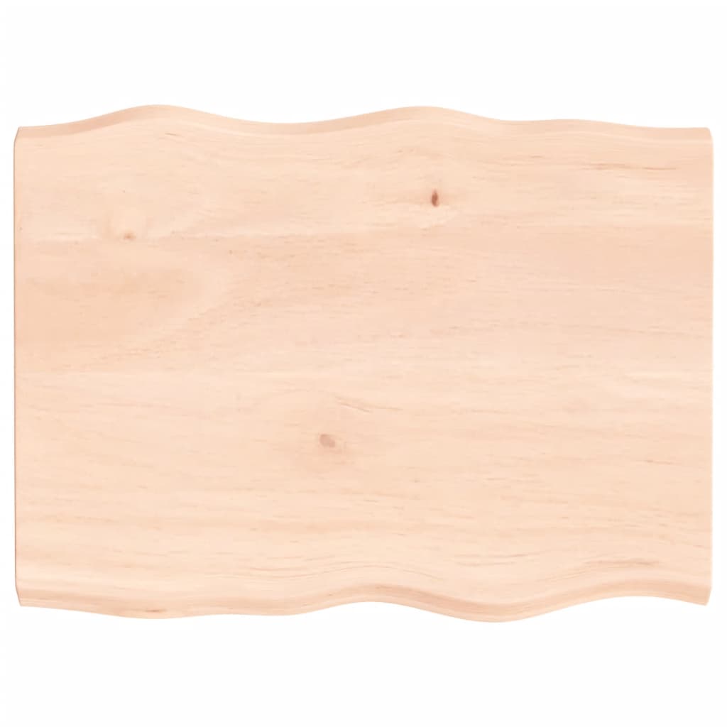vidaXL Table Top 80x60x(2-4) cm Untreated Solid Wood Live Edge 2