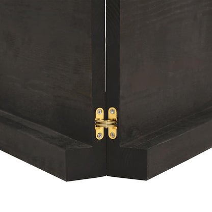 vidaXL Table Top Dark Brown 180x50x(2-6) cm Treated Solid Wood Live Edge 4