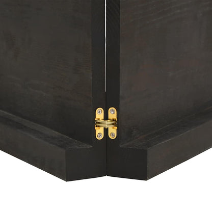 vidaXL Table Top Dark Brown 200x50x(2-6) cm Treated Solid Wood Live Edge 4