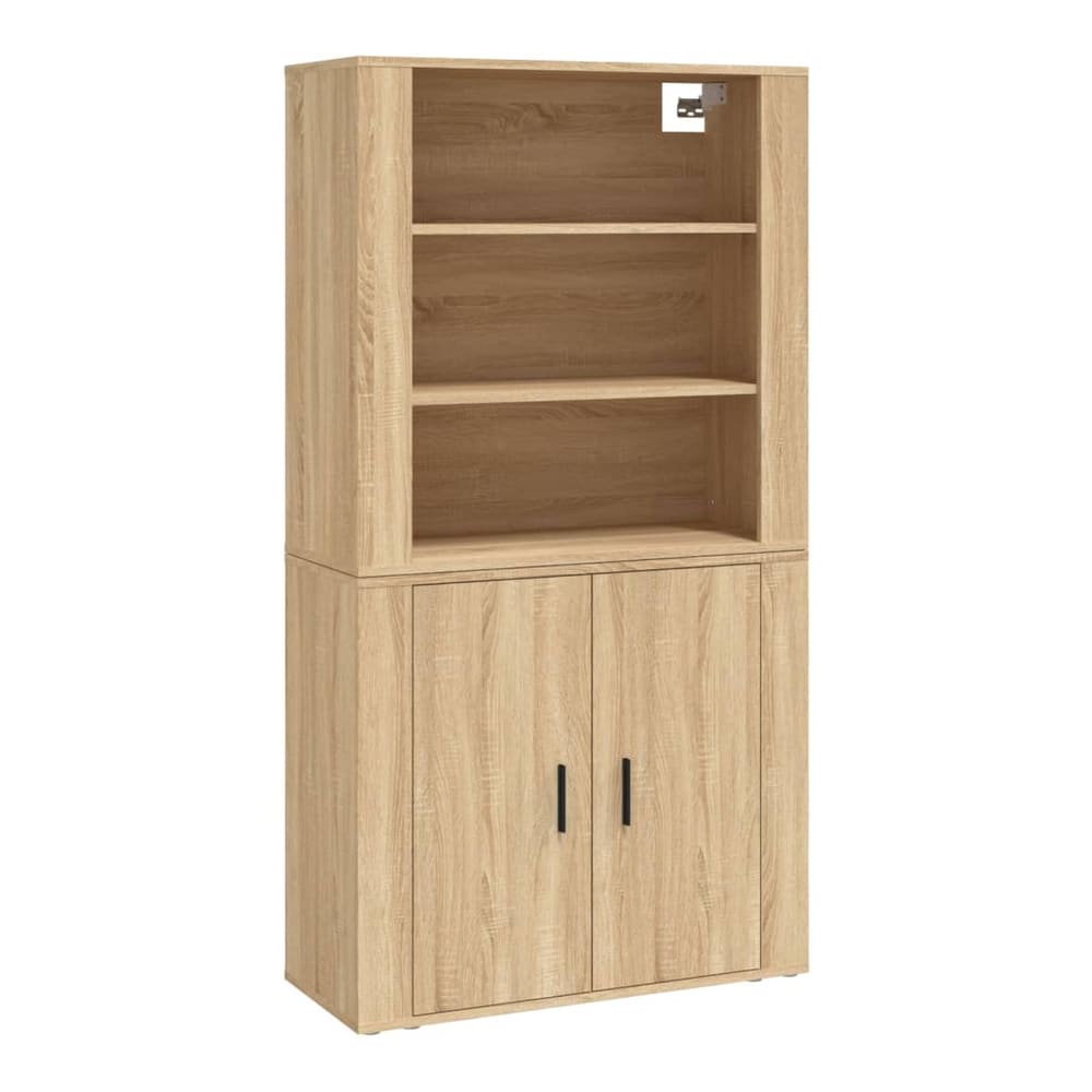 Highboard Engineered Wood Sonoma oak
