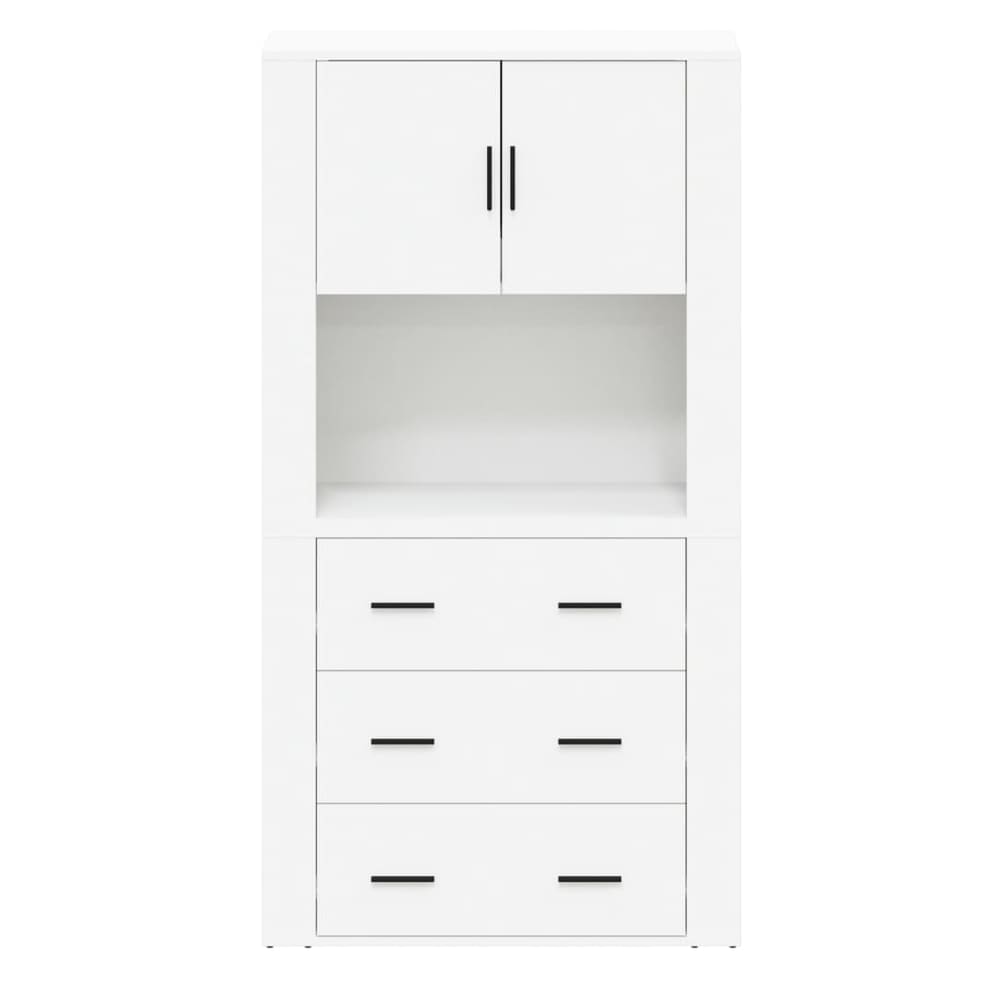 Highboard Engineered Wood White