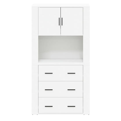 Highboard Engineered Wood White