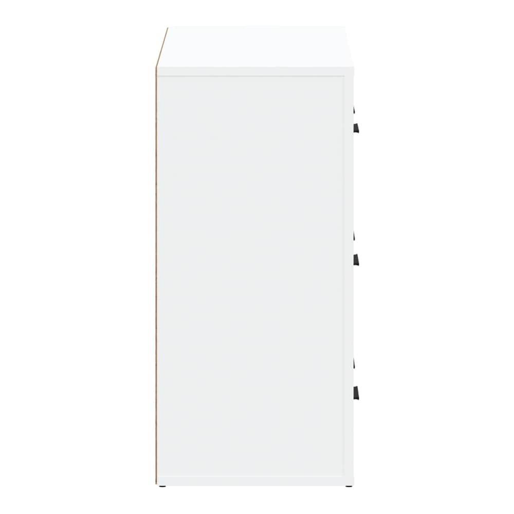 Sideboards 2 pcs Engineered Wood White