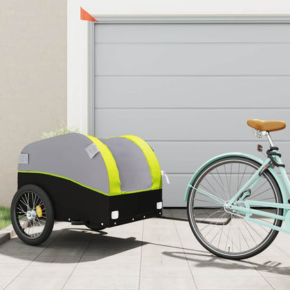 Bike Trailer Black and 45 kg in Green