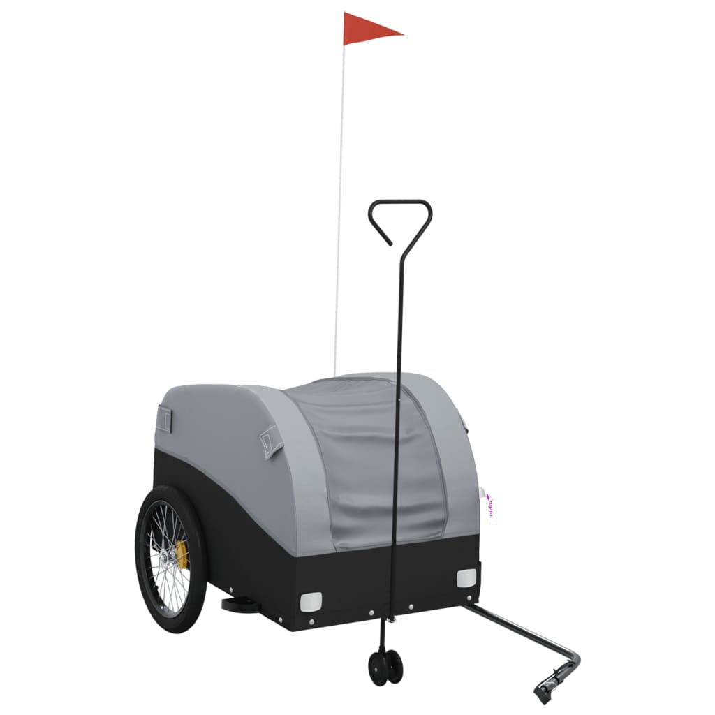 Bike Trailer Black and 45 kg