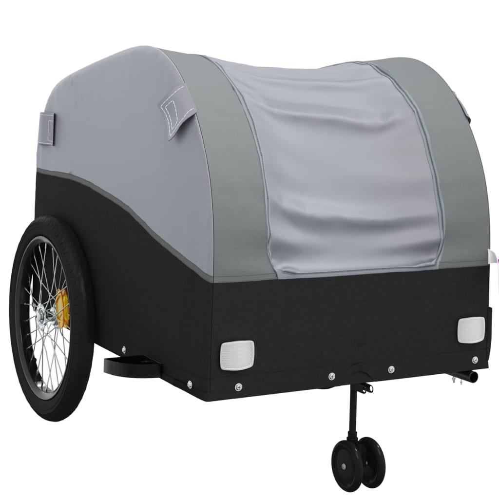 Bike Trailer Black and 45 kg
