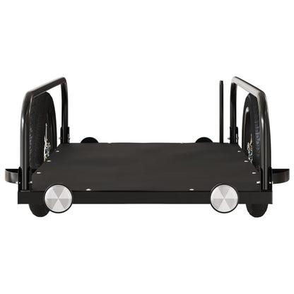 vidaXL Bike Trailer Black 122x53x31 cm Iron 5