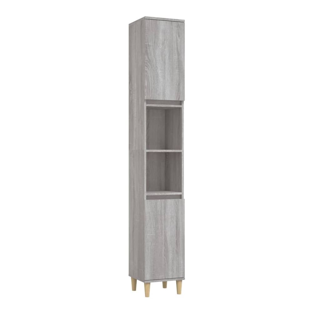 Bathroom Engineered Wood Grey sonoma