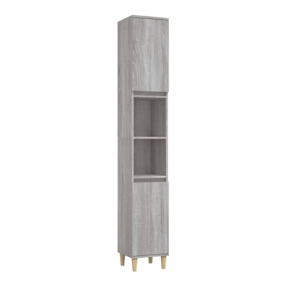 Bathroom Engineered Wood Grey sonoma