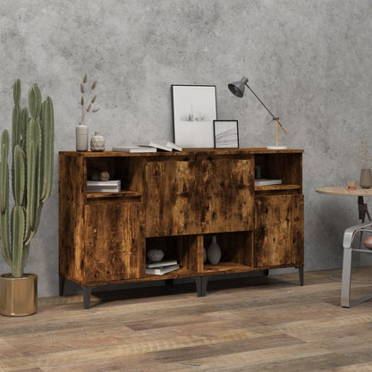 Sideboards 60x35x70 cm Engineered Wood 2 pcs Smoked oak