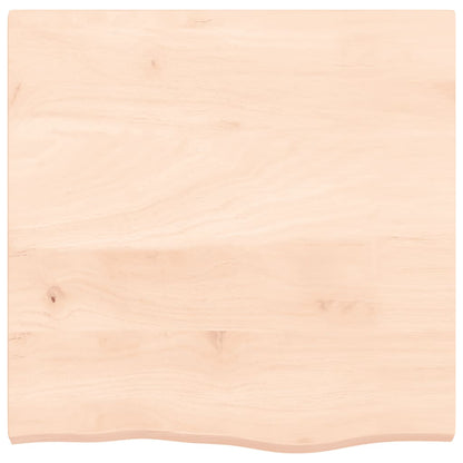 vidaXL Bathroom Countertop 60x60x(2-4) cm Untreated Solid Wood 3