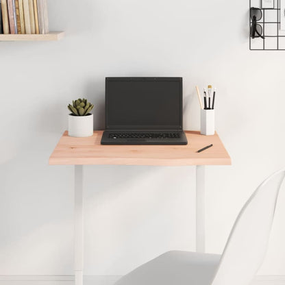 vidaXL Table Top Untreated Solid Wood Oak Natural Depth 50 cm Height 2 cm