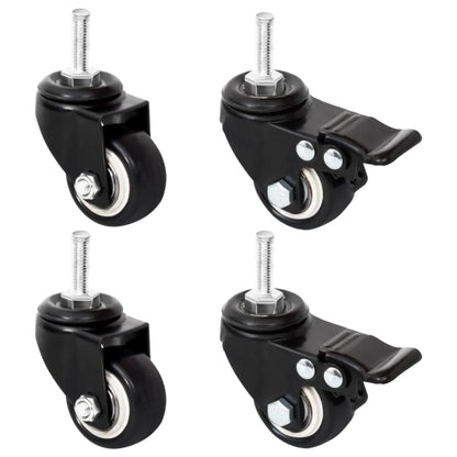 vidaXL Wheeled Planter with Liner Brown 71x37x80 cm Solid Wood Fir 6
