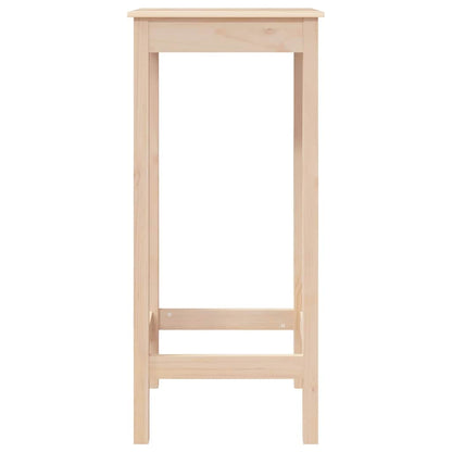 vidaXL Bar Table 50x50x110 cm Solid Wood Pine 6