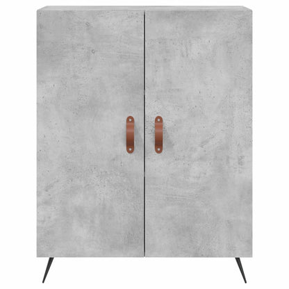 vidaXL Sideboard Concrete Grey 69.5x34x90 cm Engineered Wood 5