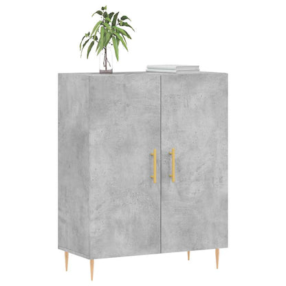 vidaXL Sideboard Concrete Grey 69.5x34x90 cm Engineered Wood 3