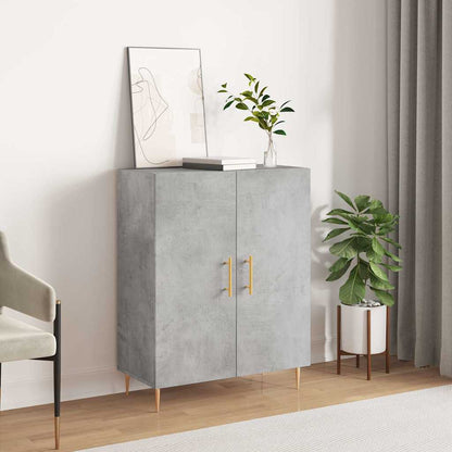 vidaXL Sideboard Concrete Grey 69.5x34x90 cm Engineered Wood 1