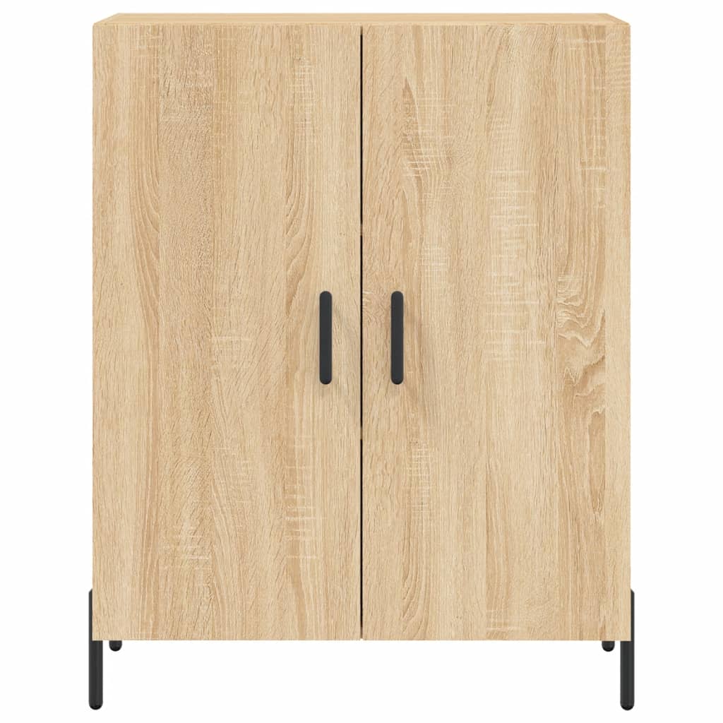 vidaXL Sideboard Sonoma Oak 69.5x34x90 cm Engineered Wood 5