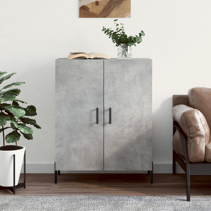 vidaXL Sideboard Concrete Grey 69.5x34x90 cm Engineered Wood 1