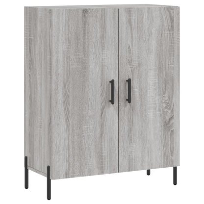 vidaXL Sideboard Grey Sonoma 69.5x34x90 cm Engineered Wood 2