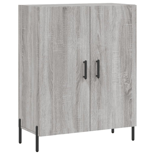vidaXL Sideboard Grey Sonoma 69.5x34x90 cm Engineered Wood 2