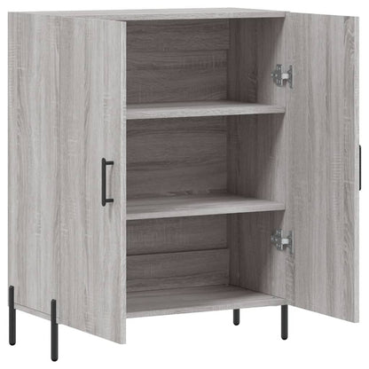 vidaXL Sideboard Grey Sonoma 69.5x34x90 cm Engineered Wood 6