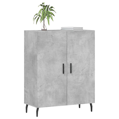 vidaXL Sideboard Concrete Grey 69.5x34x90 cm Engineered Wood 3