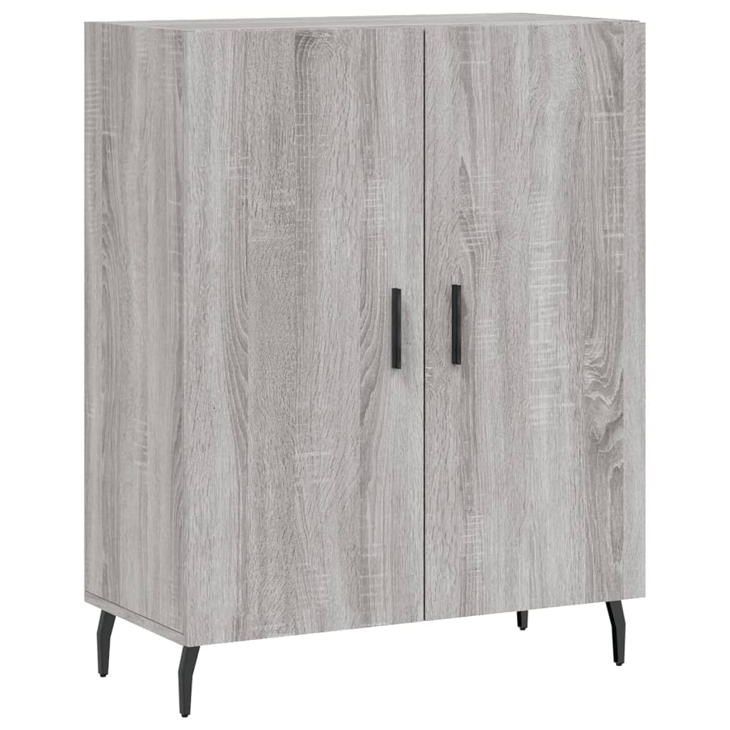 Sideboard 69,5x34x90 cm Engineered Wood Grey sonoma