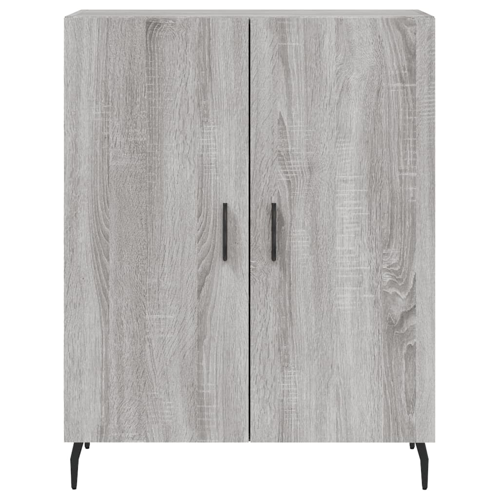 Sideboard 69,5x34x90 cm Engineered Wood Grey sonoma
