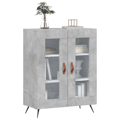 vidaXL Sideboard Concrete Grey 69.5x34x90 cm Engineered Wood 3