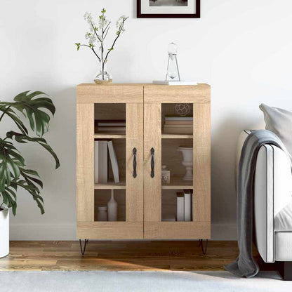 vidaXL Sideboard Sonoma Oak 69,5x34x90 cm Engineered Wood 1